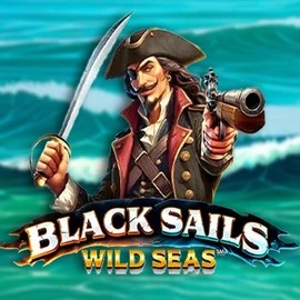 Black Sails Wild Seas online game logo by Infinity Dragon Studios on spinsinoo.co.nl