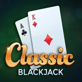 Classic Blackjack logo – Table Games by Red Tiger Gaming at Spinsino Casino