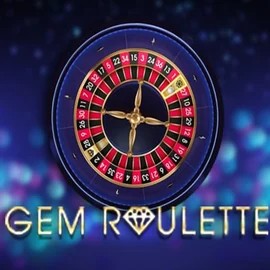 Gem Roulette slot logo by iSoftBet at Spinsino Casino