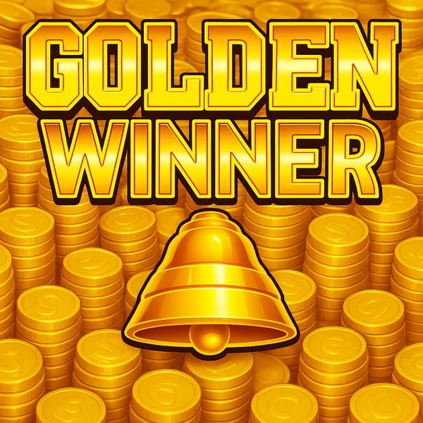 Golden Winner slot logo by Inspired Gaming at Spinsino Casino