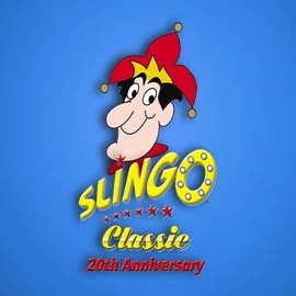 Slingo Classic 20th Anniversary slot visual from Slingo available on spinsinoo.co.nl